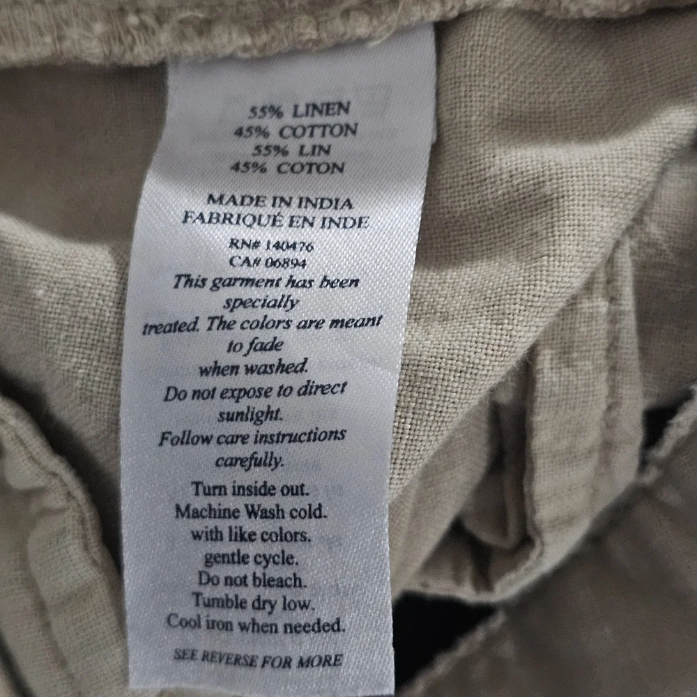 Faherty Beige Shorts Size 33 {Bx22}